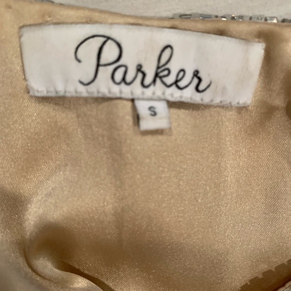 Parker Blush Sequin Cocktail Dress - Size Small - Picture 3 of 5